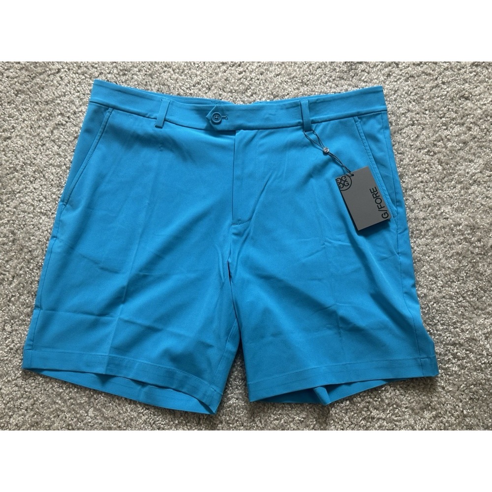 G/Fore Shorts Mens 38‎ Blue Golf Athletic Performance Lightweight Stretch Summer